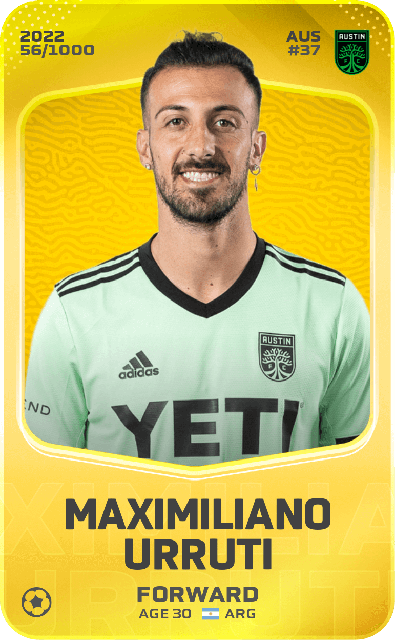 Maximiliano Urruti 2022-23 • Limited 56/1000