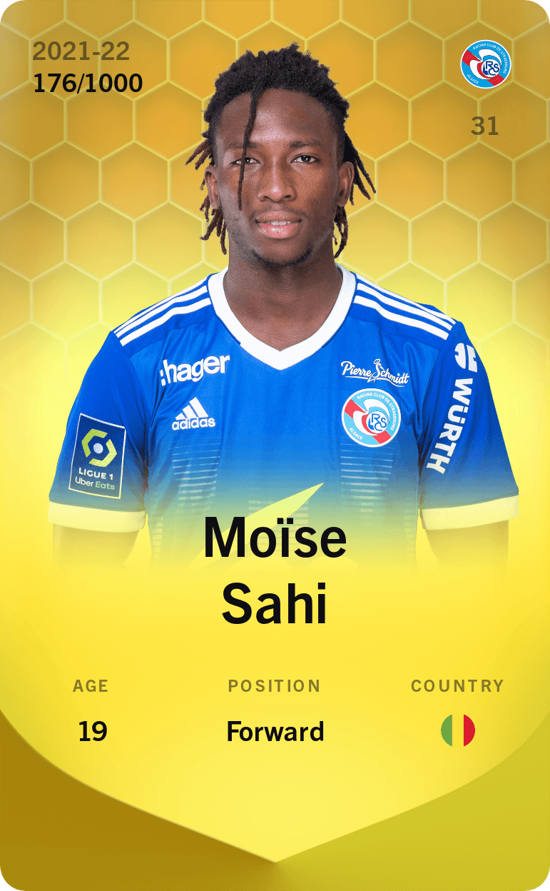 Moïse Sahi 2021-22 • Limited 176/1000