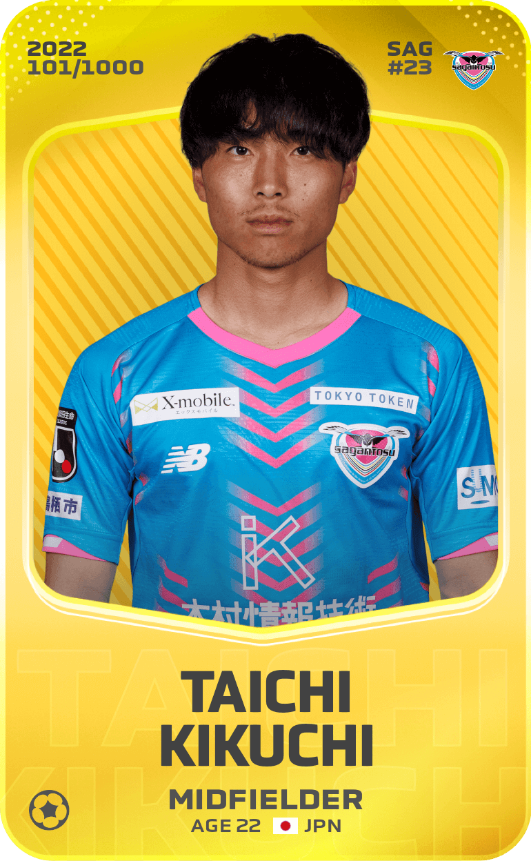 Taichi Kikuchi 2022-23 • Limited 101/1000