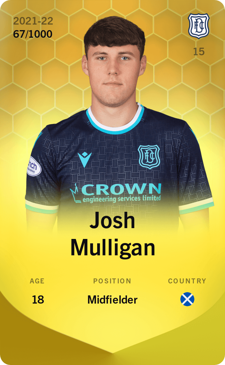 Josh Mulligan 2021-22 • Limited 67/1000