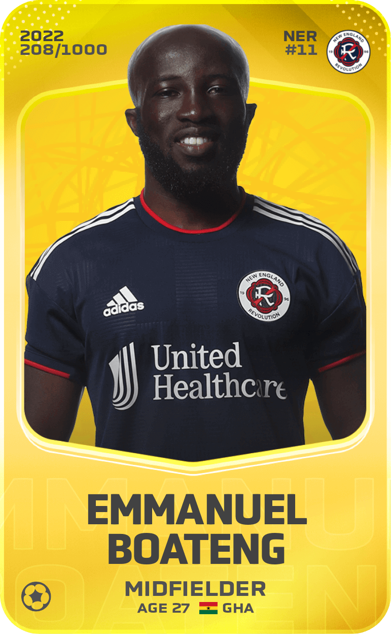 Emmanuel Boateng 2022-23 • Limited 208/1000