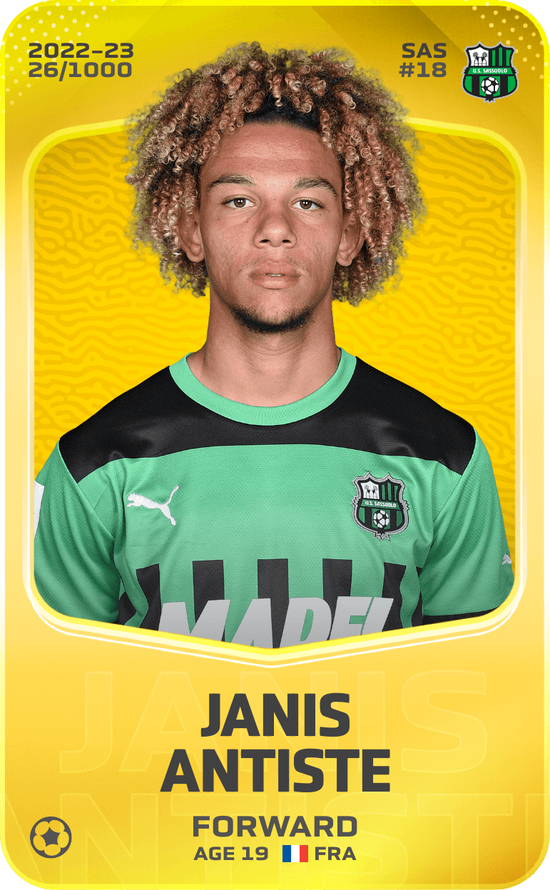 Janis Antiste 2022-23 • Limited 26/1000