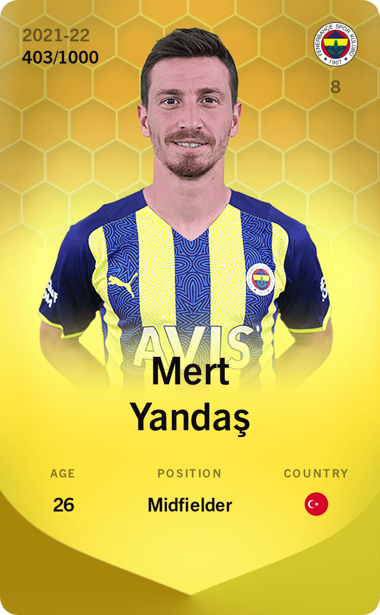 Mert Yandaş 2021-22 • Limited 403/1000