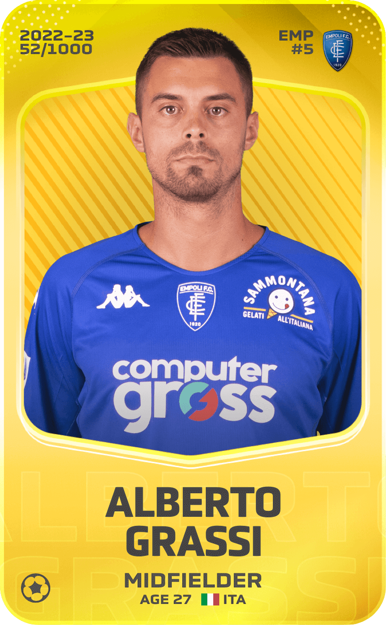 Alberto Grassi 2022-23 • Limited 52/1000