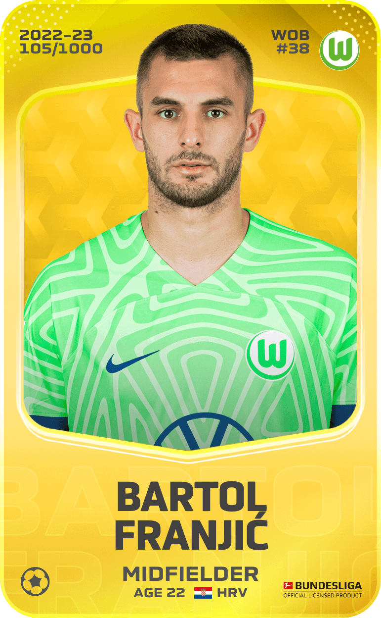 Bartol Franjić 2022-23 • Limited 105/1000