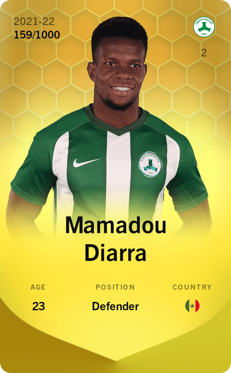 Mamadou Diarra 2021-22 • Limited 159/1000