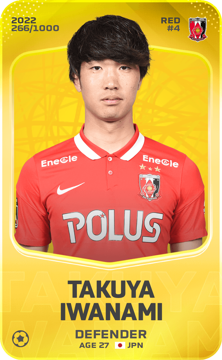 Takuya Iwanami 2022-23 • Limited 266/1000