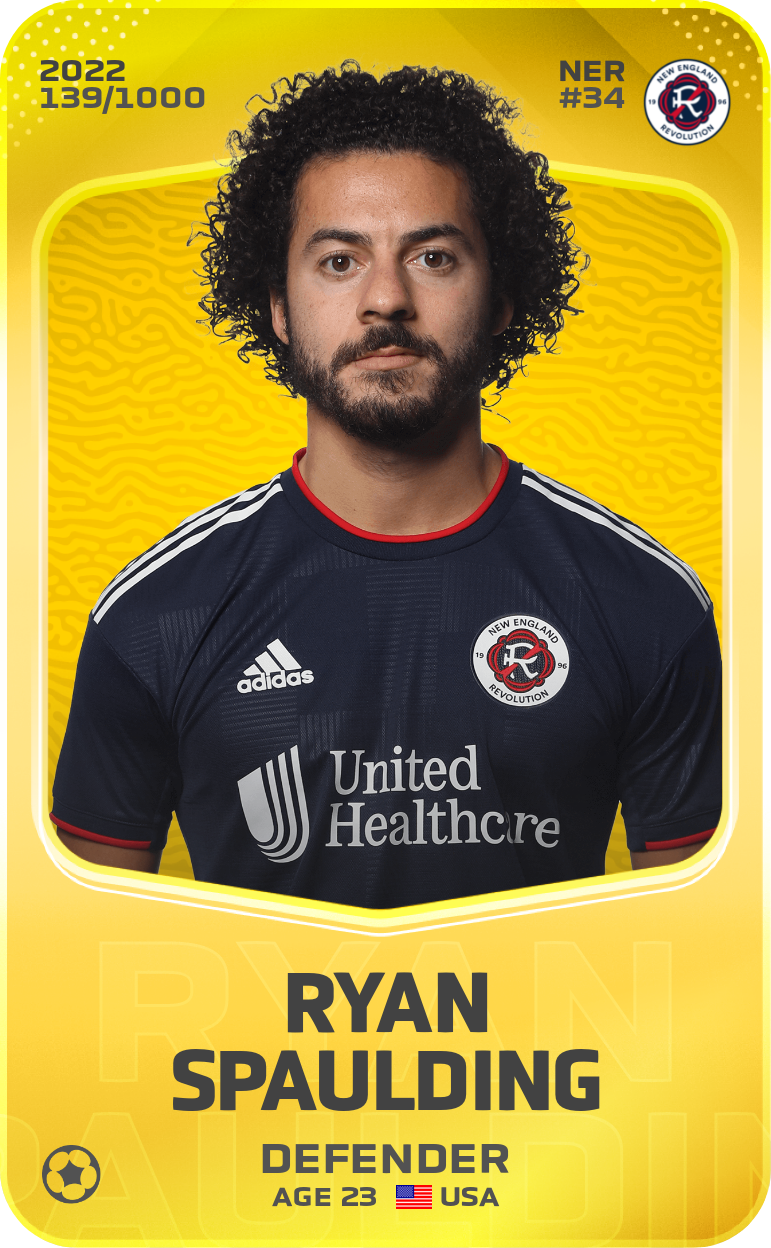 Sorare - Sorare Official - Ryan Spaulding 2022-23 • Limited 139/1000 - NFT # 97967821437069332424602473190510849144816443079613879359212044725681692965022