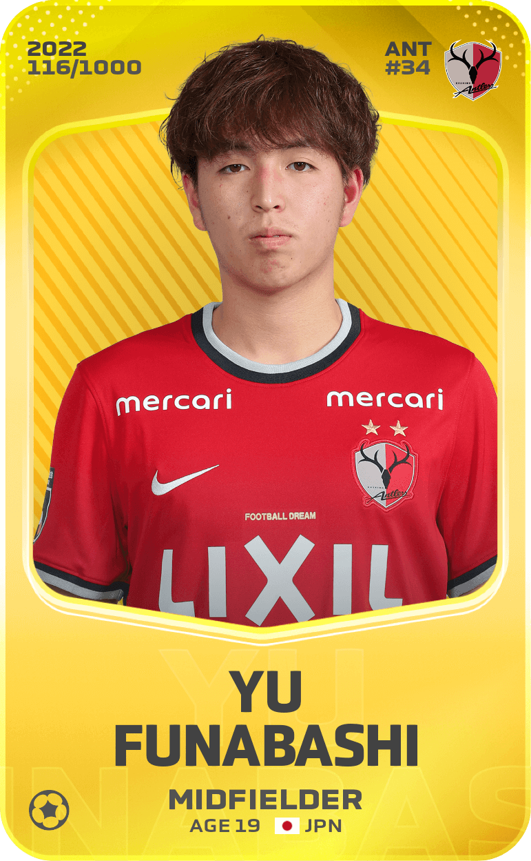 Yu Funabashi 2022-23 • Limited 116/1000