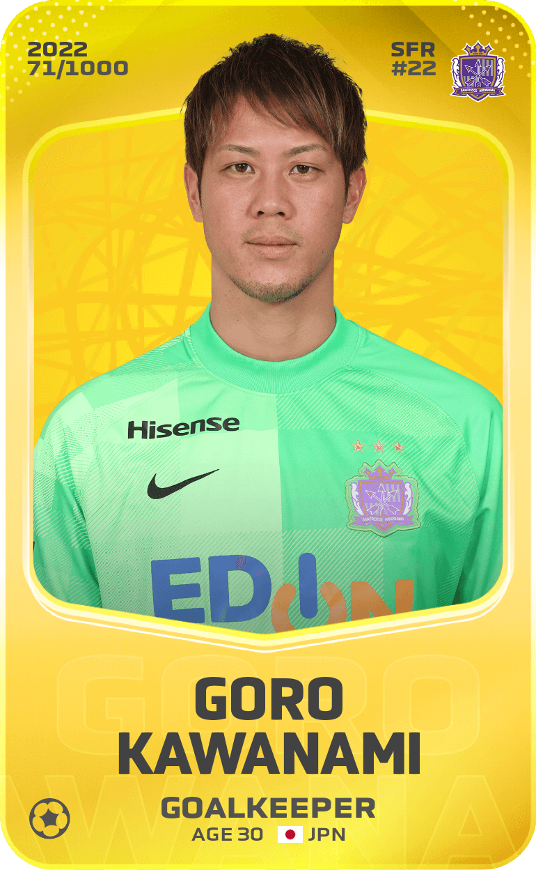 Goro Kawanami 2022-23 • Limited 71/1000