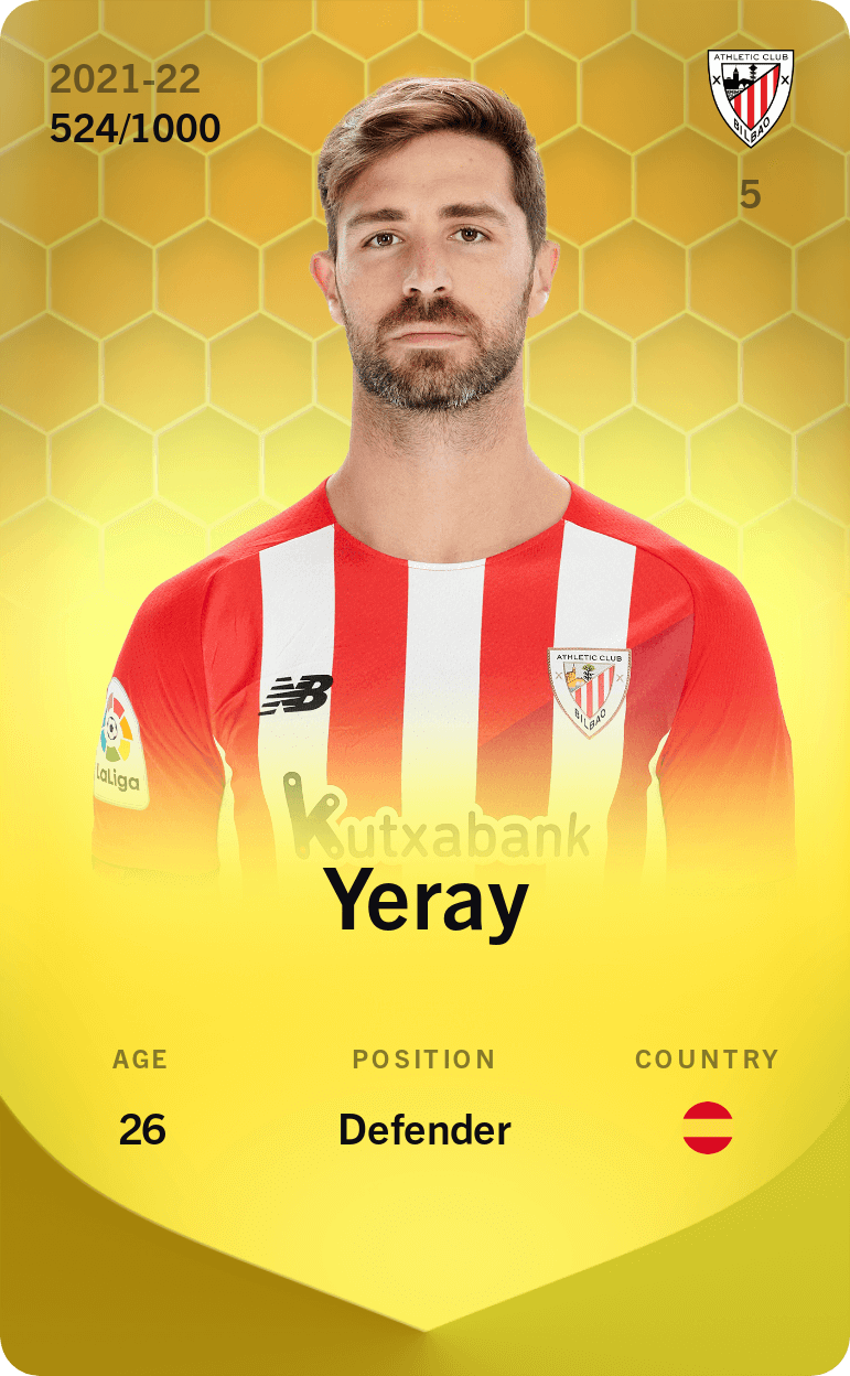 Yeray 2021-22 • Limited 524/1000