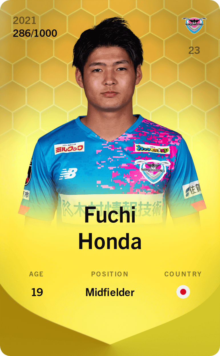 Fuchi Honda 2021-22 • Limited 286/1000