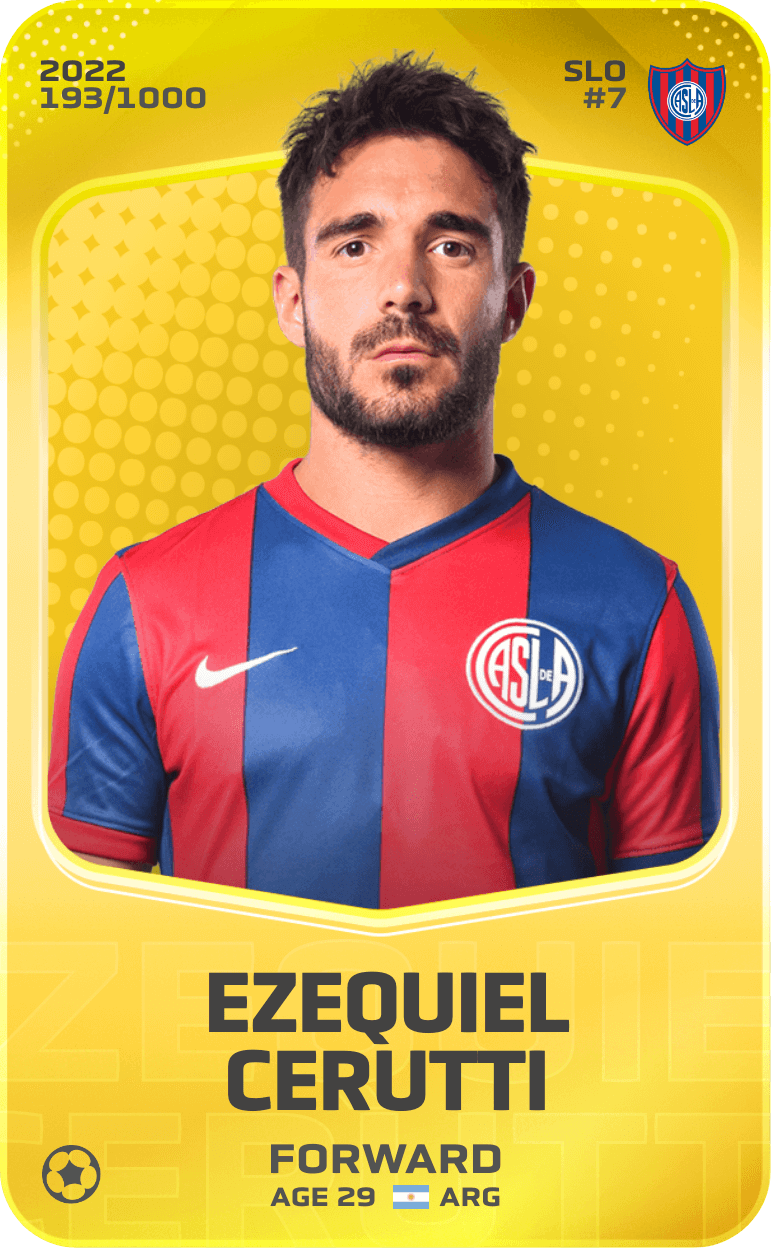 Ezequiel Cerutti 2022-23 • Limited 193/1000