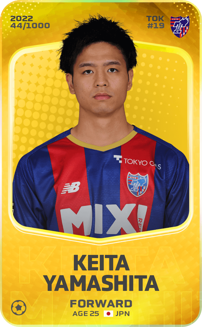Keita Yamashita 2022-23 • Limited 44/1000