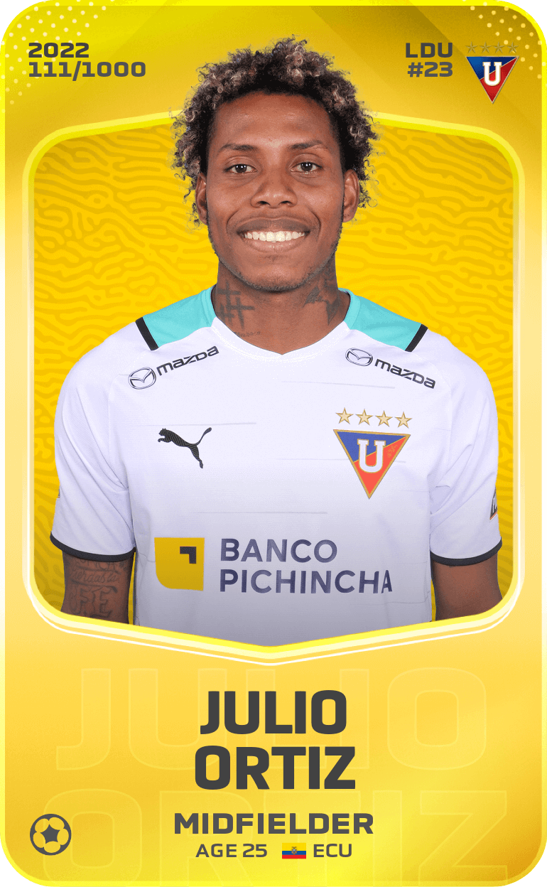 Julio Ortiz 2022-23 • Limited 111/1000