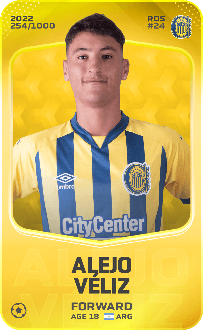 Alejo Véliz 2022-23 • Limited 254/1000