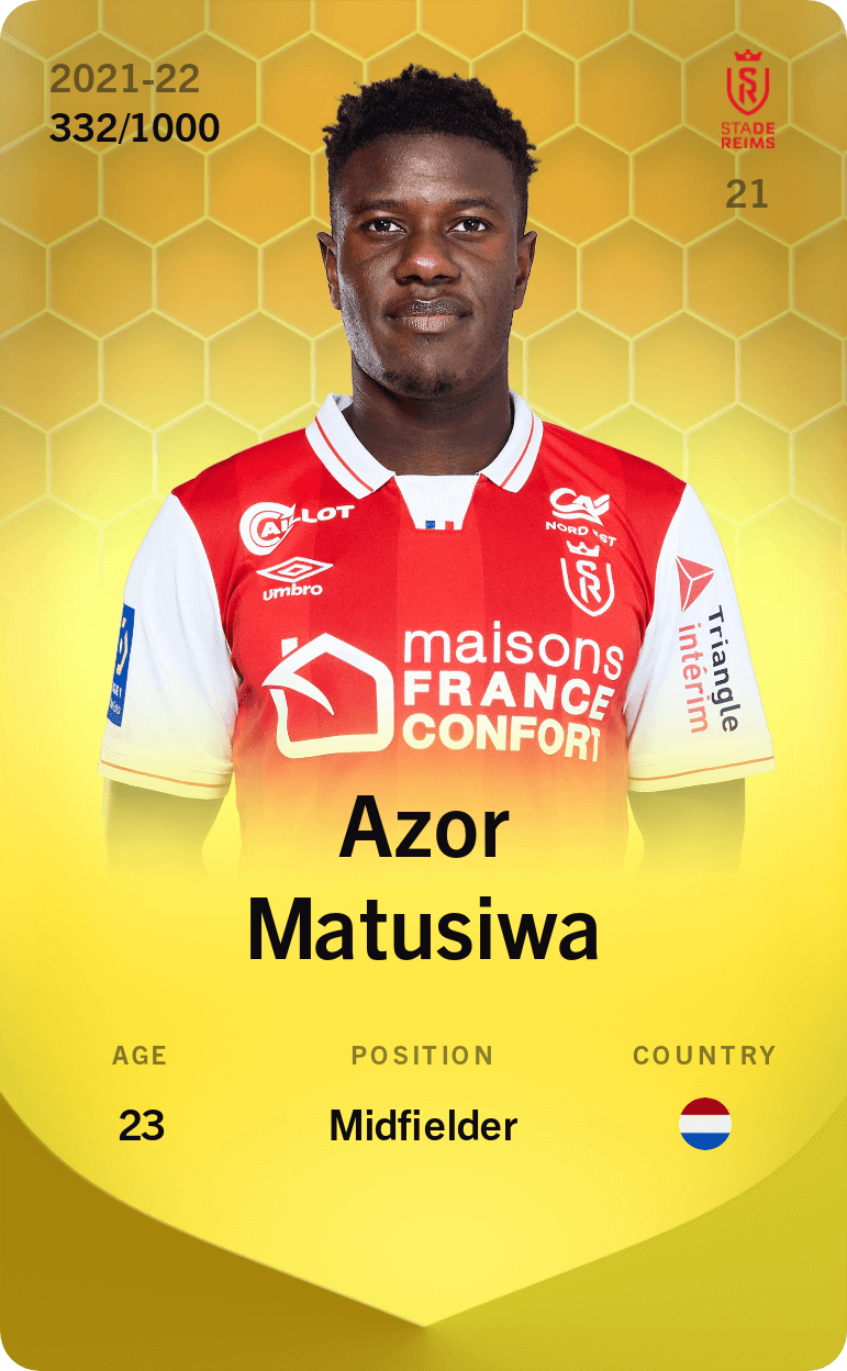 Azor Matusiwa 2021-22 • Limited 332/1000
