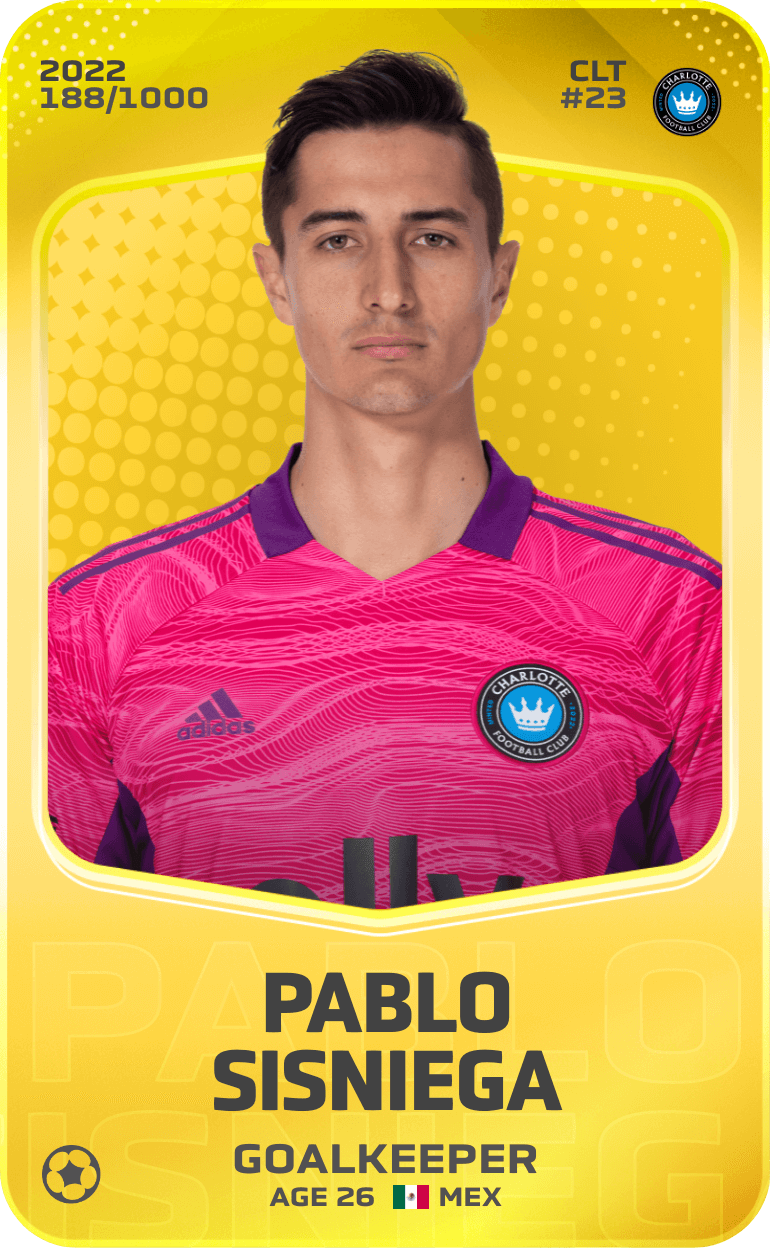 Pablo Sisniega 2022-23 • Limited 188/1000