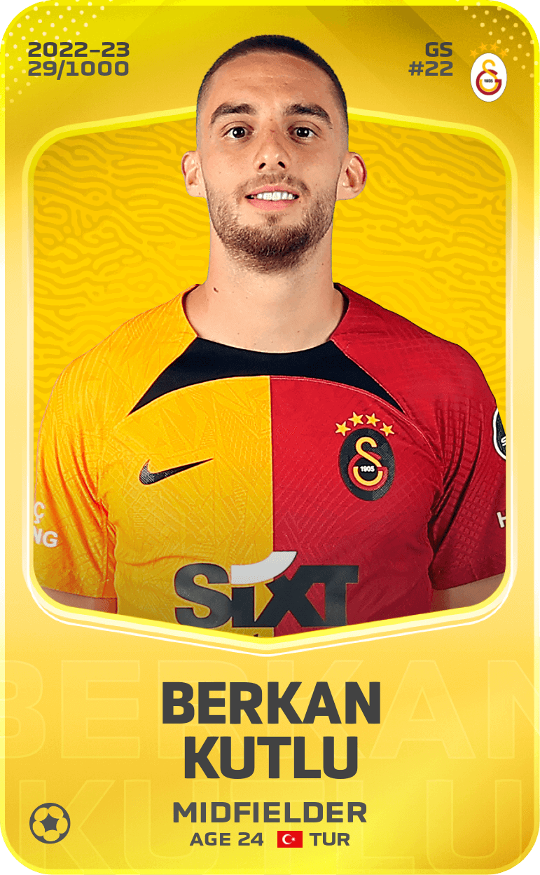 Berkan Kutlu 2022-23 • Limited 29/1000