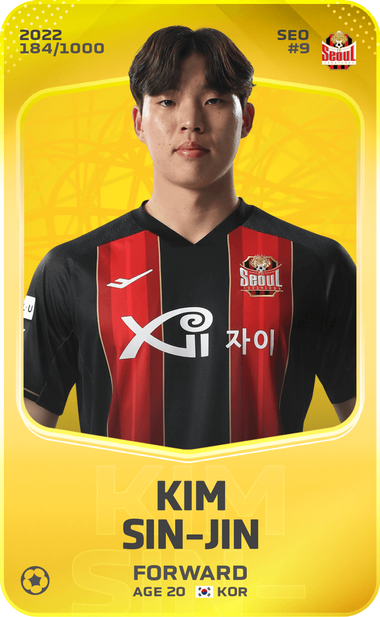 Kim Sin-Jin 2022-23 • Limited 184/1000