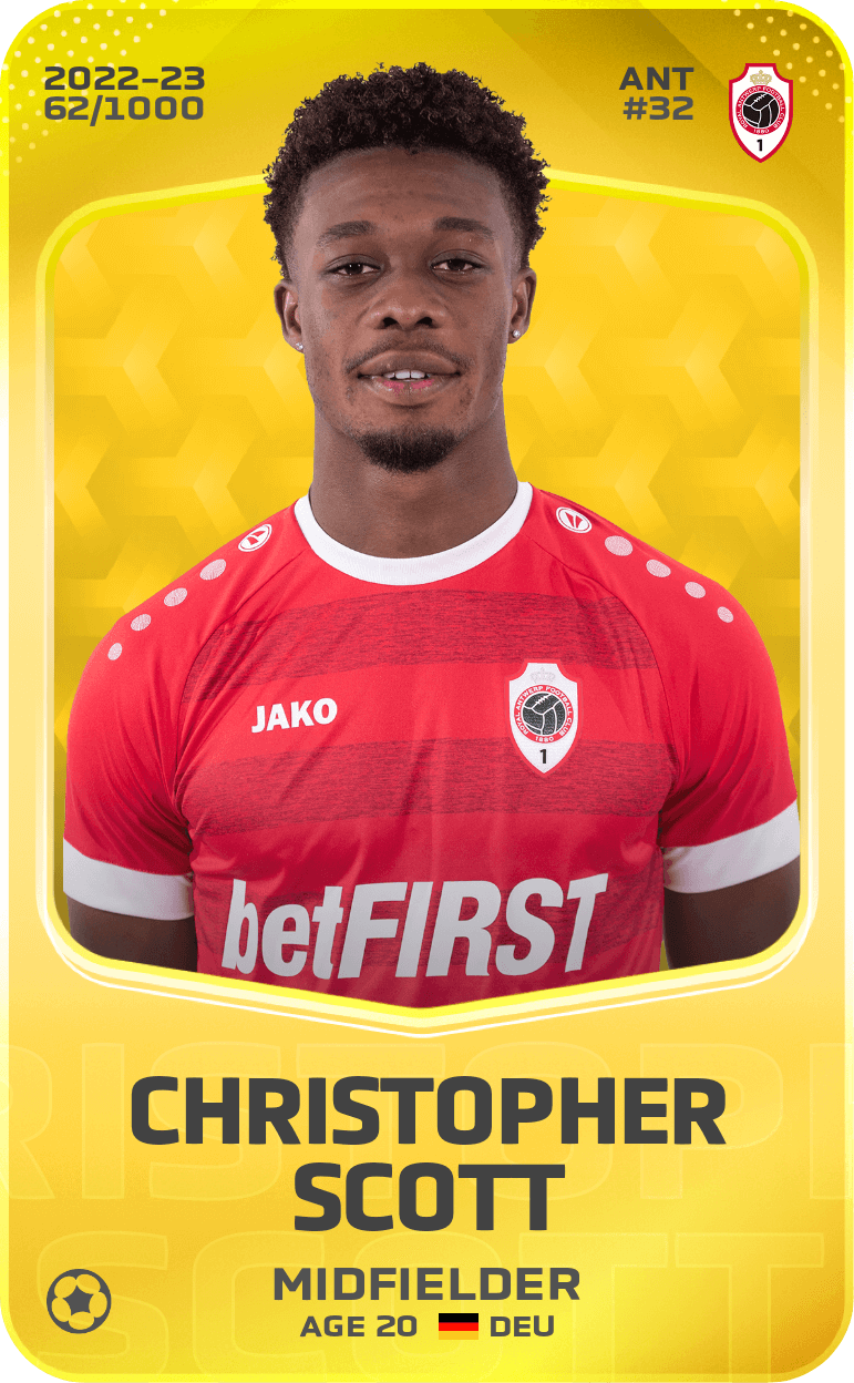 Christopher Scott 2022-23 • Limited 62/1000