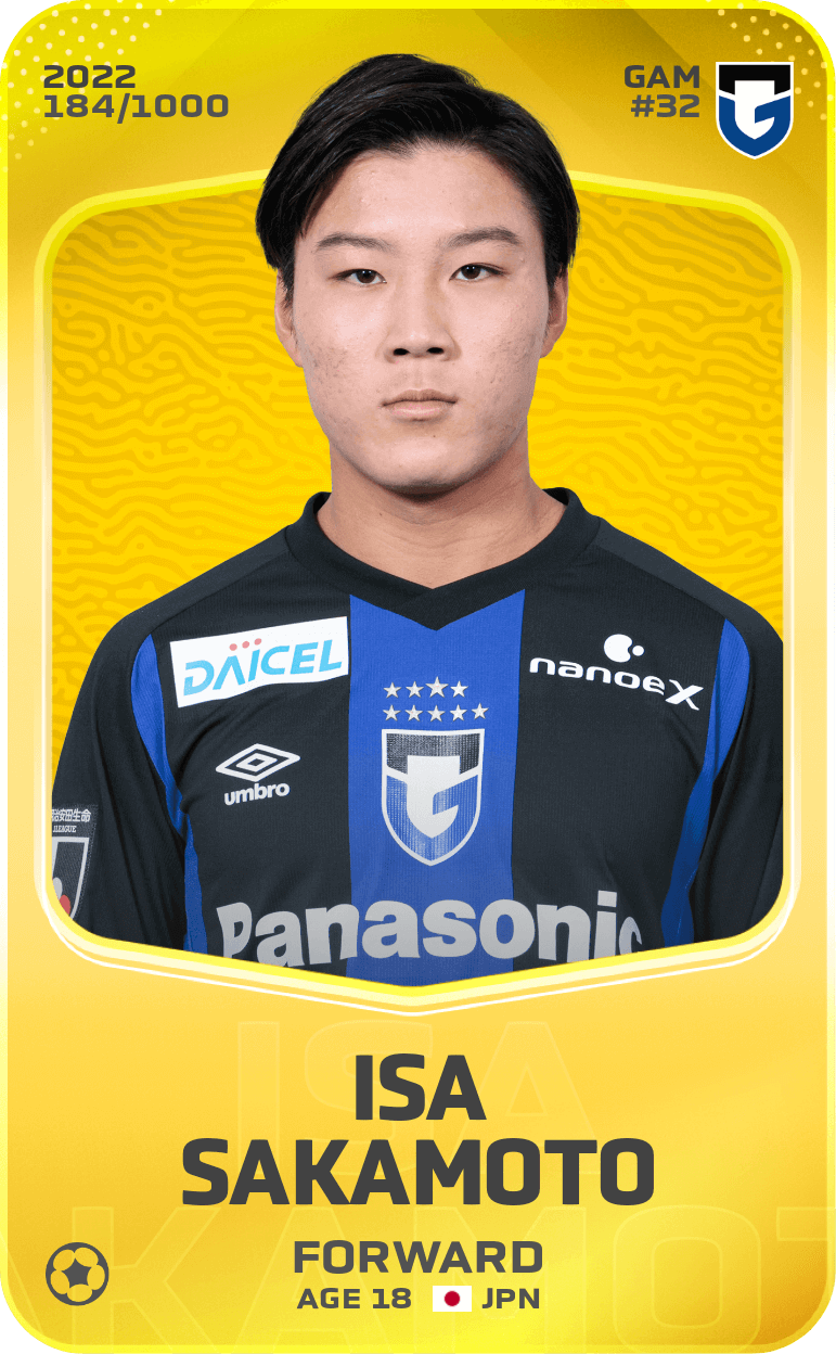 Isa Sakamoto 2022-23 • Limited 184/1000