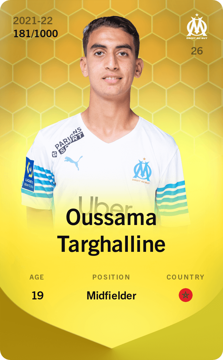 Oussama Targhalline 2021-22 • Limited 181/1000