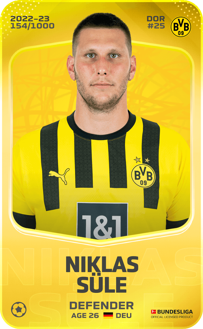Niklas Süle 2022-23 • Limited 154/1000