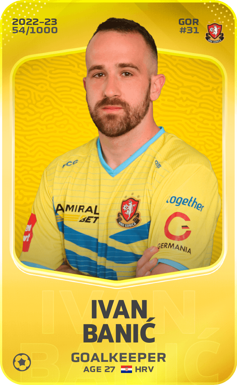 Ivan Banić 2022-23 • Limited 54/1000