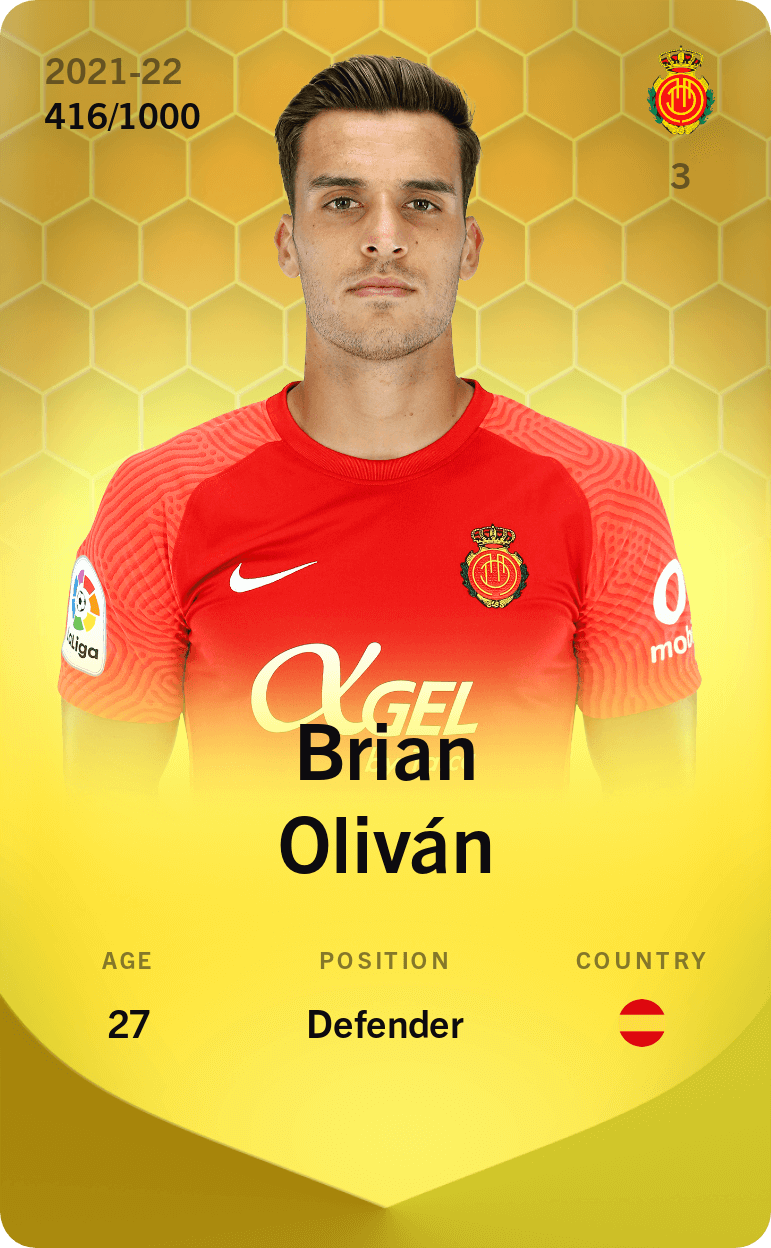 Brian Oliván 2021-22 • Limited 416/1000