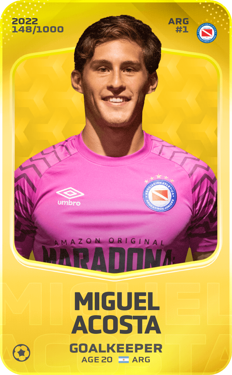 Miguel Acosta 2022-23 • Limited 148/1000