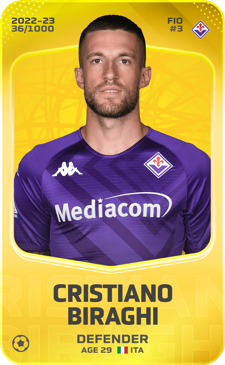 Cristiano Biraghi 2022-23 • Limited 36/1000