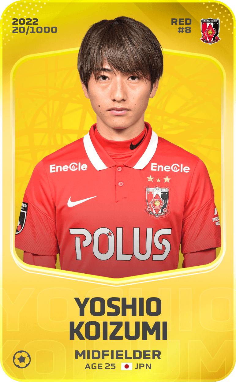 Yoshio Koizumi 2022-23 • Limited 20/1000
