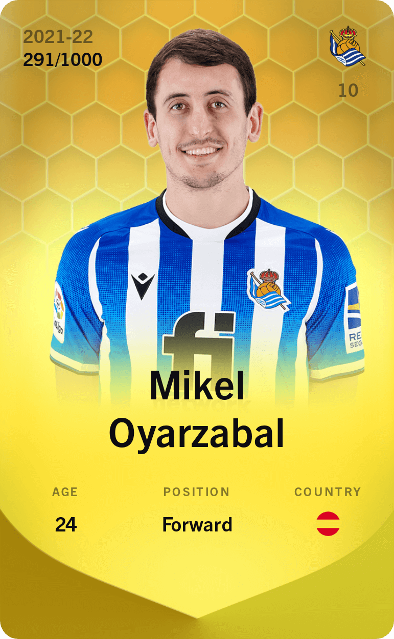 Mikel Oyarzabal 2021-22 • Limited 291/1000