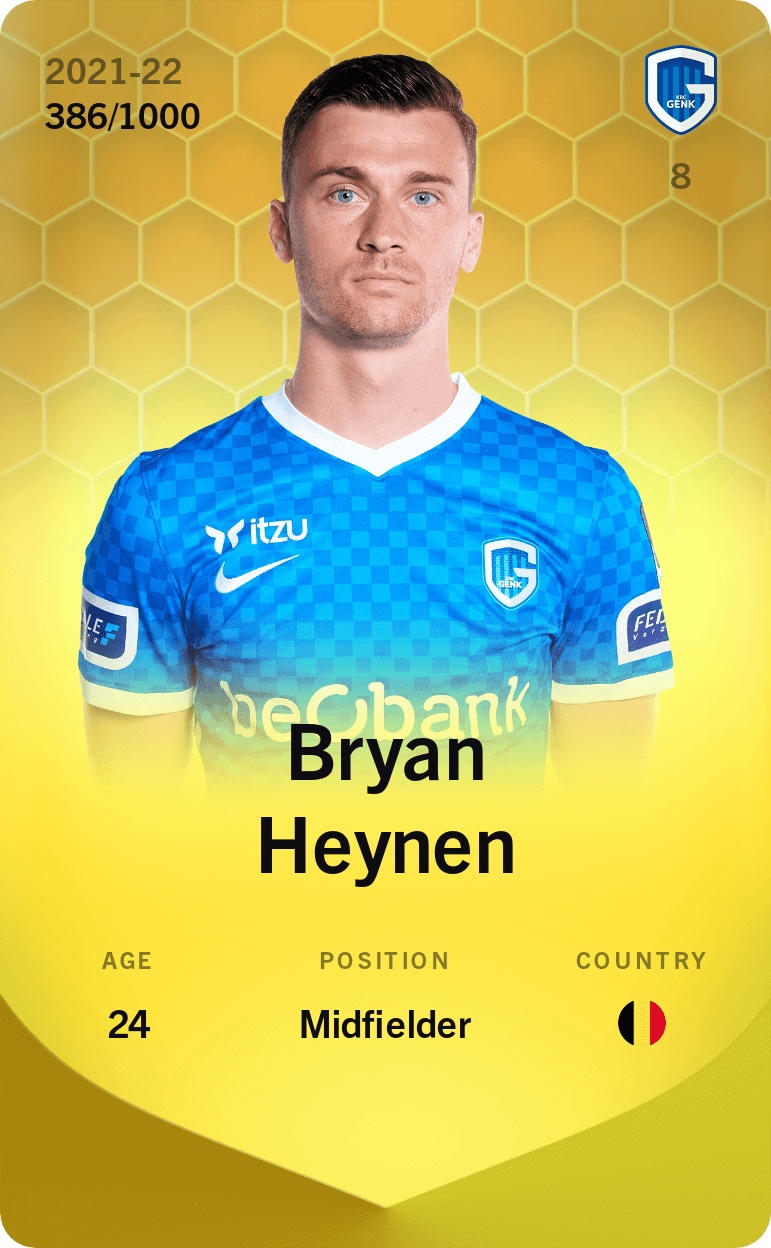Bryan Heynen 2021-22 • Limited 386/1000
