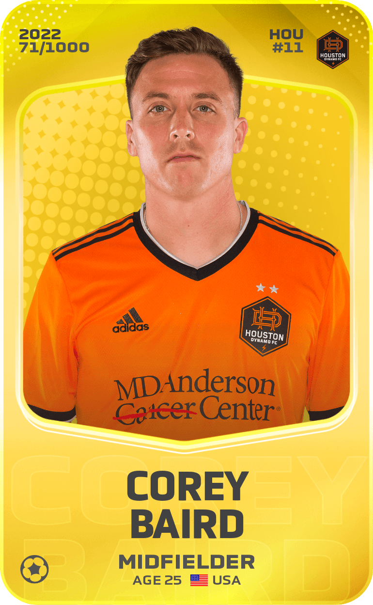 Corey Baird 2022-23 • Limited 71/1000