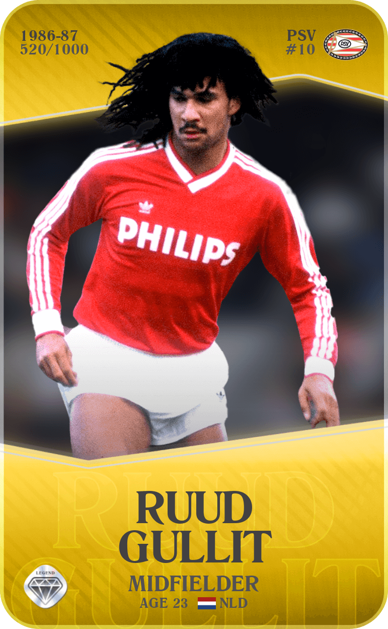 Ruud Gullit 1986-87 • Limited 520/1000