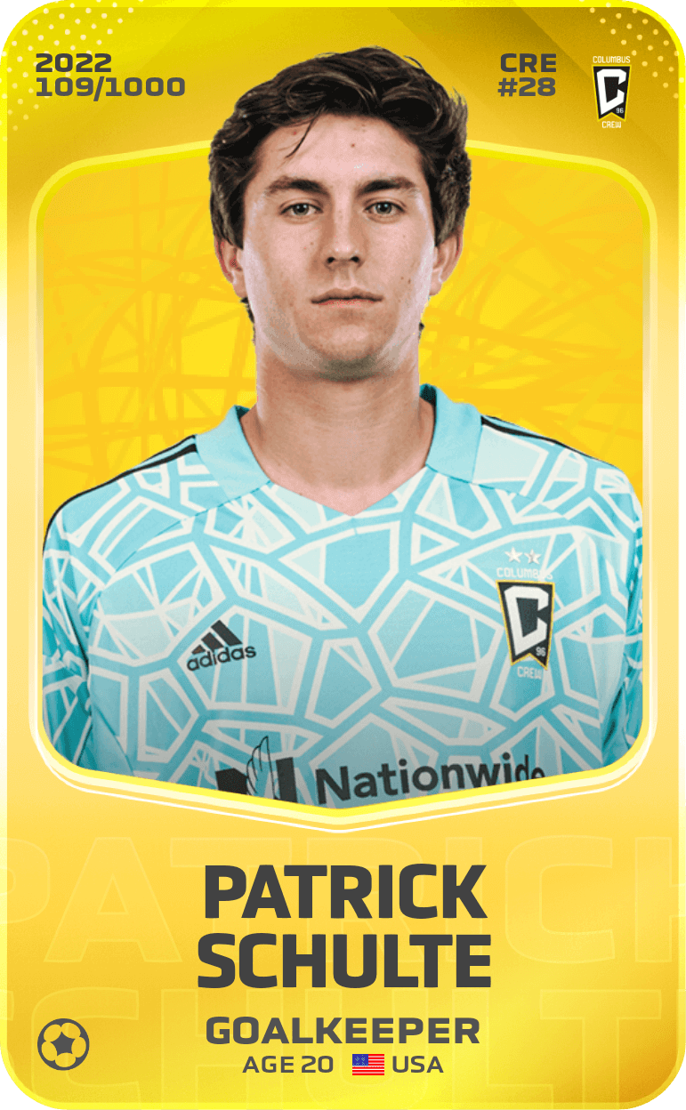 Patrick Schulte 2022-23 • Limited 109/1000