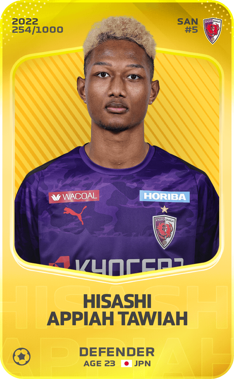 Hisashi Appiah Tawiah 2022-23 • Limited 254/1000