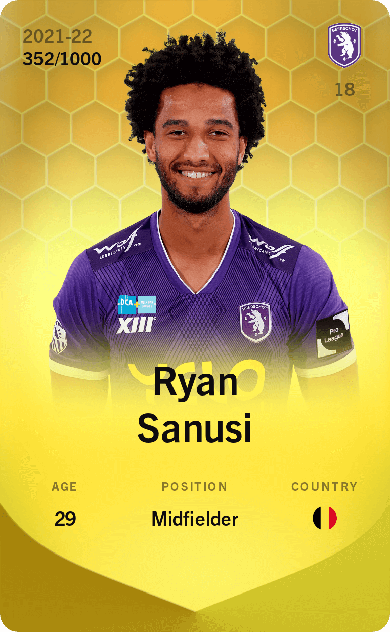 Ryan Sanusi 2021-22 • Limited 352/1000