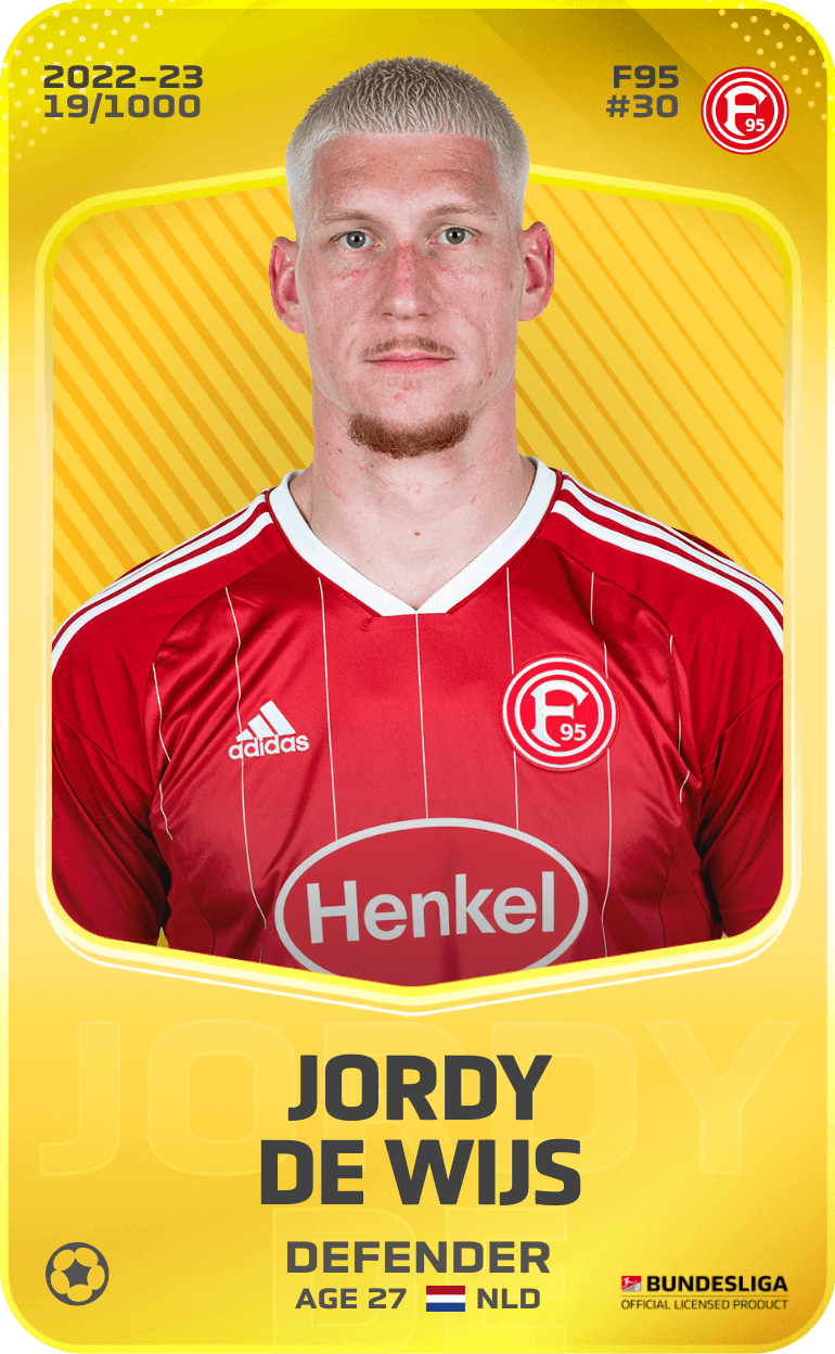 Jordy de Wijs 2022-23 • Limited 19/1000