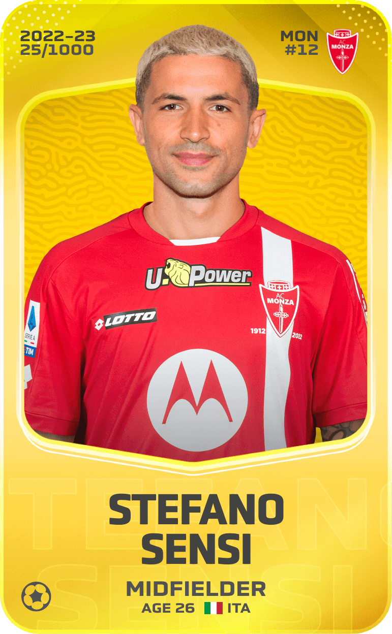 Stefano Sensi 2022-23 • Limited 25/1000