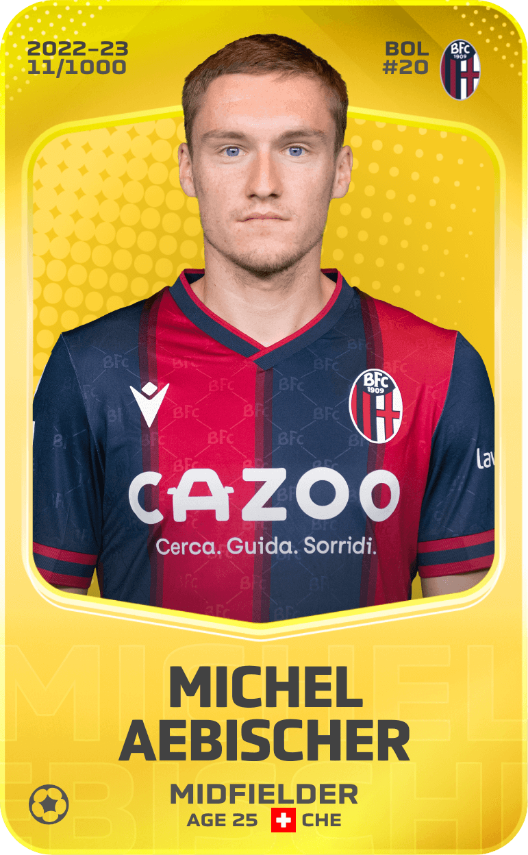Michel Aebischer 2022-23 • Limited 11/1000