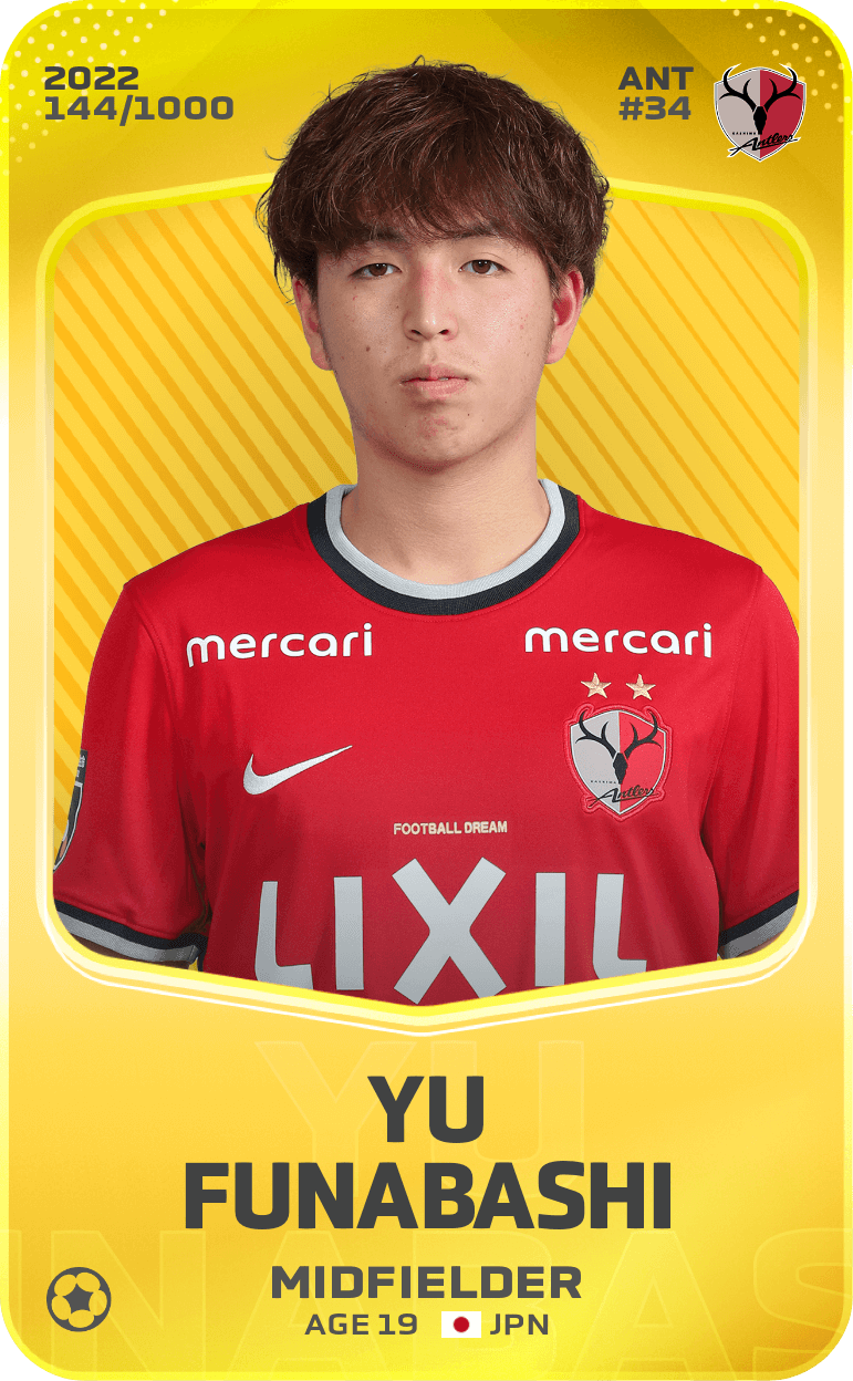 Yu Funabashi 2022-23 • Limited 144/1000