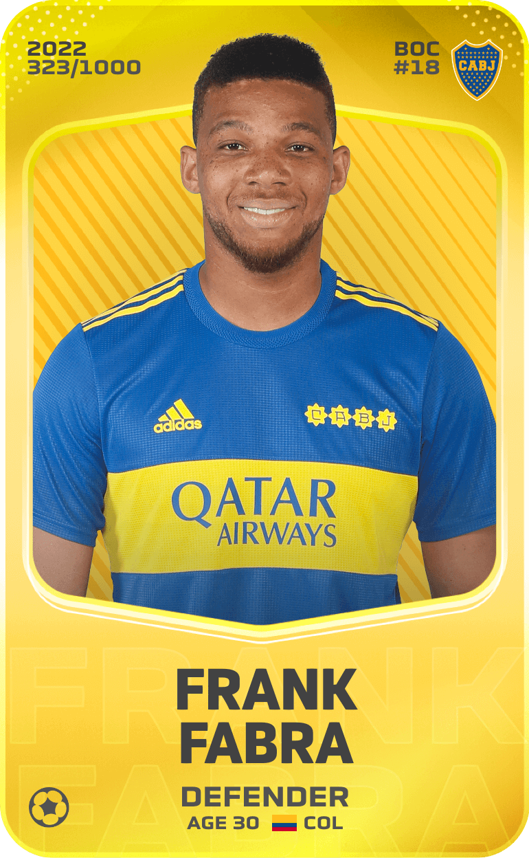 Frank Fabra 2022-23 • Limited 323/1000