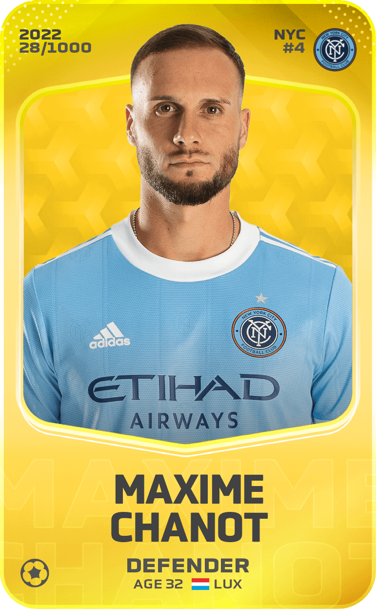 Maxime Chanot 2022-23 • Limited 28/1000