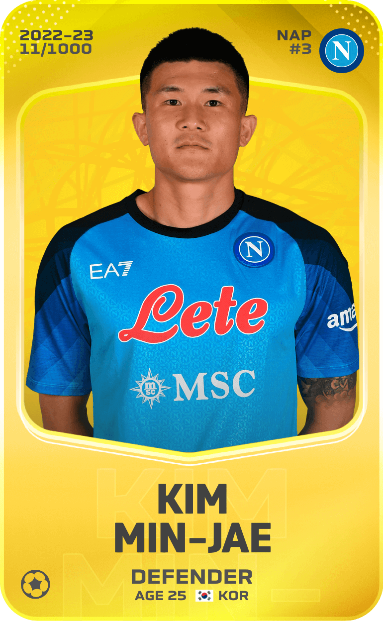 Kim Min-Jae 2022-23 • Limited 11/1000