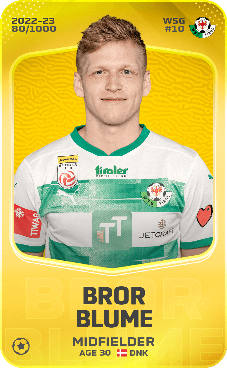 Bror Blume 2022-23 • Limited 80/1000