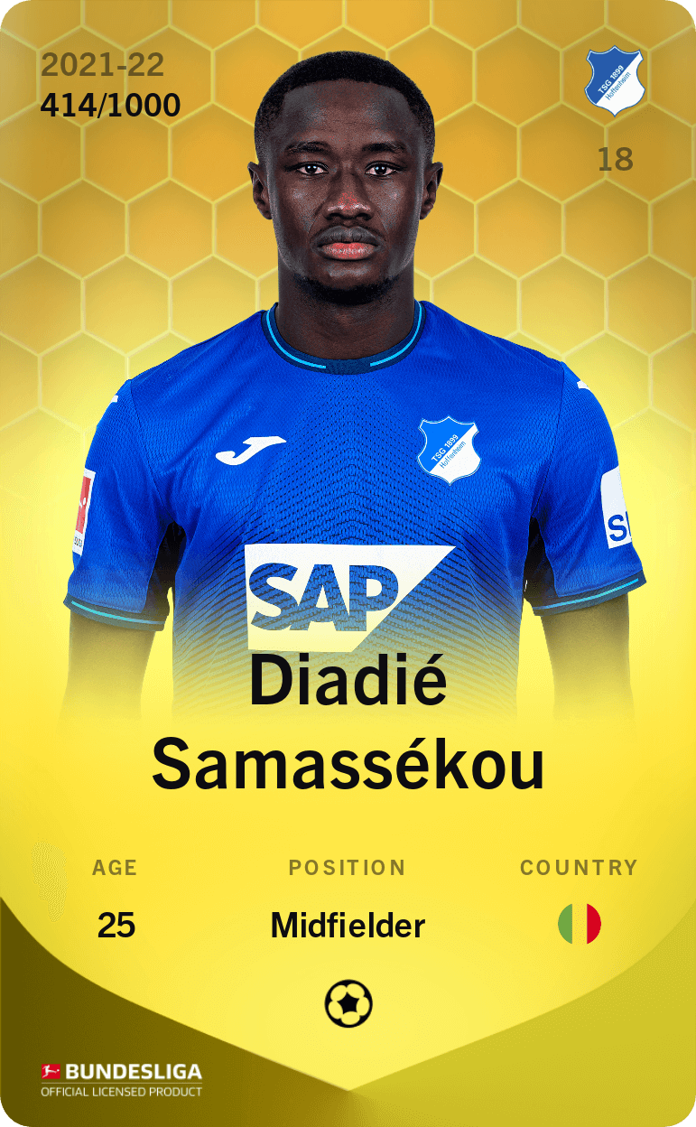 Diadié Samassékou 2021-22 • Limited 414/1000
