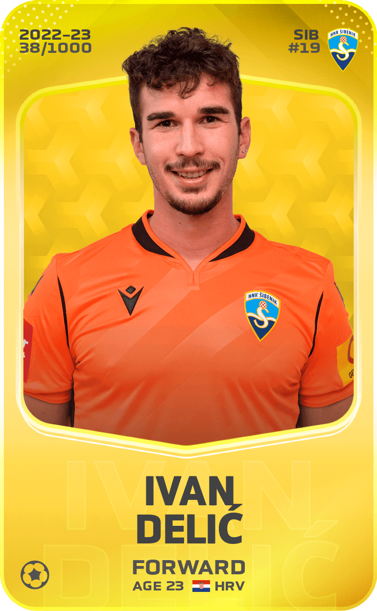 Ivan Delić 2022-23 • Limited 38/1000